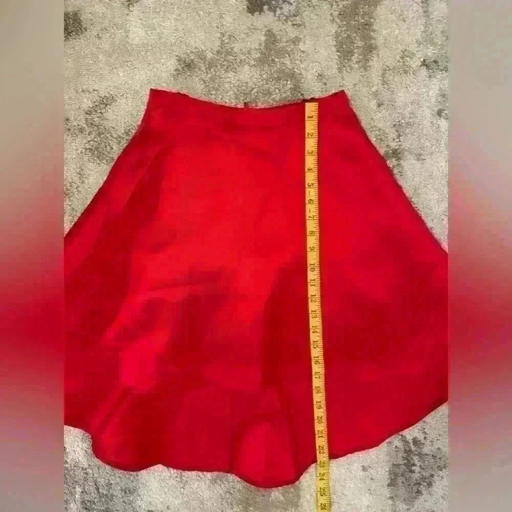 Juniors My Michelle Red Skirt